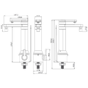 Ver imagem 4 de Purificador Puravitta Com Torneira Mesa Bica Movel Hydra Preto