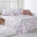 Ver imagem 1 de Jogo de Cama Casal 4 Pçs 150 Fios Super Macio 100% Algodão Giardino