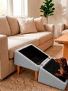 Ver imagem 2 de Puff Rampa Pet para Cães e Gatos Bouclé
