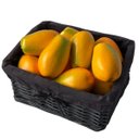Ver imagem 3 de Conjunto 12 Frutas Mamão Artificial Realista Decorativo Evento Cenário Buffet Exposição Loja (12cm)