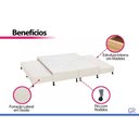 Ver imagem 4 de Cama Box c/2 Auxiliares King Poli Clean Castor 193x203x27