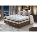 Ver imagem 1 de Cama Box Super King CAMA INBOX de Molas Ensacadas Cama In Select Basic 193x203x65 Bege