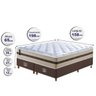 Cama Box Queen CAMA INBOX  de Molas Ensacadas Cama in Select Basic 158x198x65 Bege - 2
