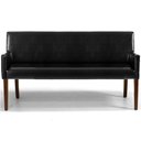 Ver imagem 1 de Namoradeira Decorativa Joy Base Fixa 02 Lugares 140cm Corano Black - Nexta Casa