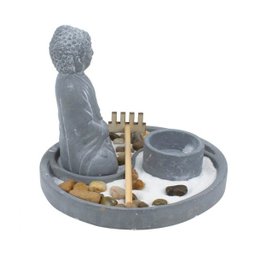 98633 | Jardim Zen Buda Cinza 14x16cm - 3