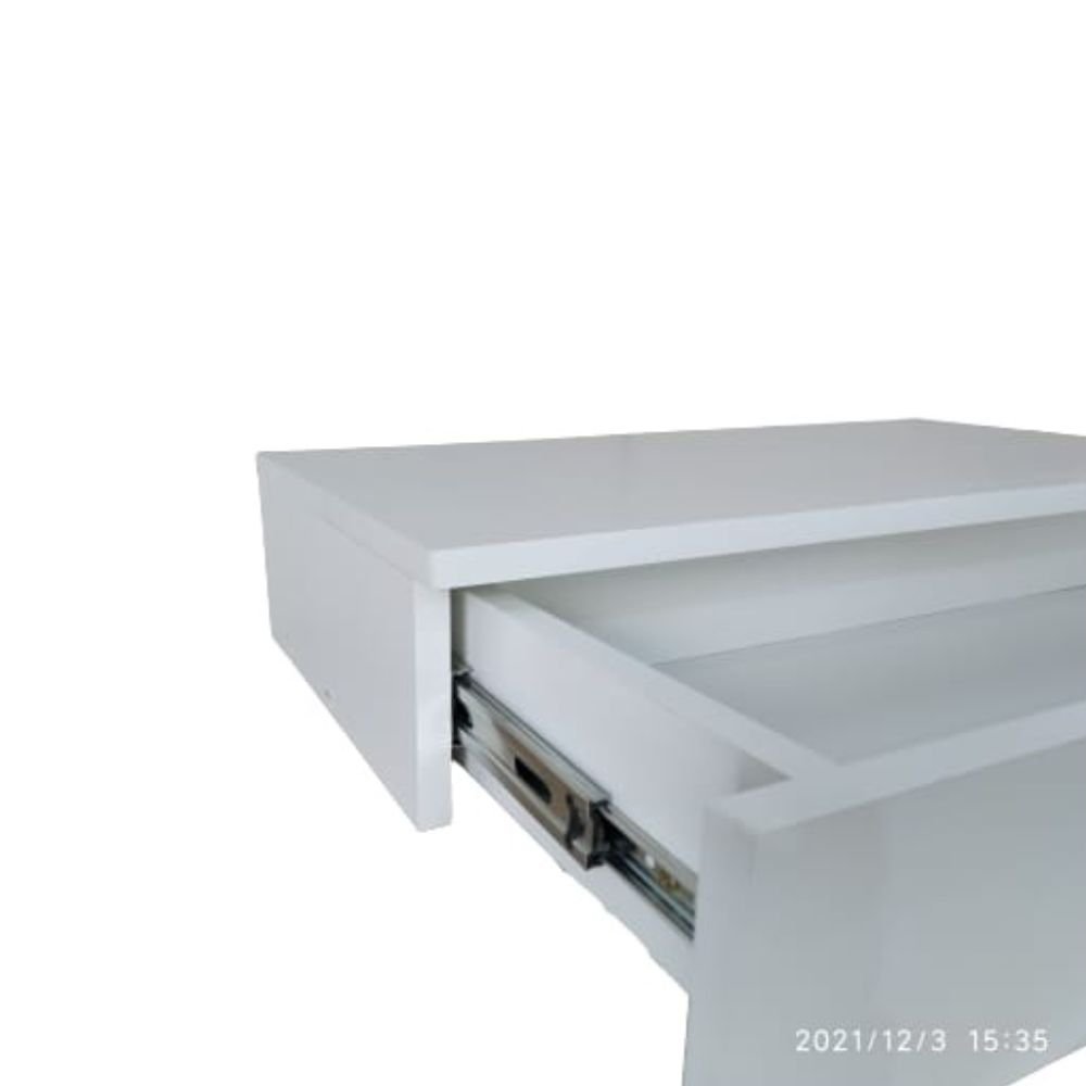 Penteadeira Suspensa com Gaveta 60 Cm Mdf Branco Fj Decor - 6