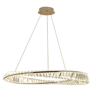 Pendente Voyager Dourado e Champanhe 46w 3000k Sl-0581/h1-80 Gd+chp