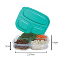 Ver imagem 2 de Kit Dieta Saudável Fitness Marmita e Shakeira Resistente