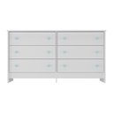 Ver imagem 6 de Cômoda Infantil 136cm com 6 Gavetas Multimóveis Mp4336 Branco Branco