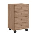 Ver imagem 1 de Gaveteiro 4 Gavetas Office Presence 29110 Nogal Touch Demóbile