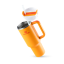 Ver imagem 3 de Copo com Canudo Stanley Quencher 1.18l - Golden Rod