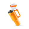 Copo com Canudo Stanley Quencher 1.18l - Golden Rod - 3