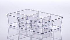 ORGANIZADOR DIAMOND COM DIVISÓRIAS CRISTAL EXTRA PEQUENO - 2