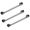 Ver imagem 1 de Barra de Apoio 60cm Inox Kit 3 Unidades Banheiro Acessibilidade Idoso Cadeirante Deficiente Suporte