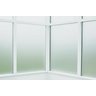 Vinil Adesivo Jateado Porta Blindex Banheiro Janela Box Vitrine Película Jateada Transparente 5mts x - 4