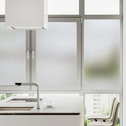 Vinil Adesivo Jateado Porta Blindex Banheiro Janela Box Vitrine Película Jateada Transparente 5mts x - 2