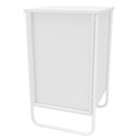 Ver imagem 2 de Gaveteiro Foster 4 Gavetas Politorno Branco Branco