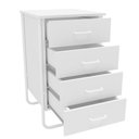 Ver imagem 4 de Gaveteiro Foster 4 Gavetas Politorno Branco Branco