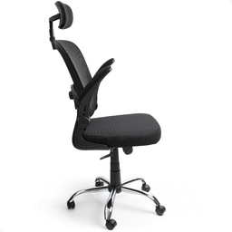 Cadeira de Escritorio Presidente Giratória Ergonômica Mesh - 4