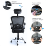 Cadeira de Escritorio Presidente Giratória Ergonômica Mesh - 9