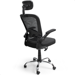Cadeira de Escritorio Presidente Giratória Ergonômica Mesh - 5