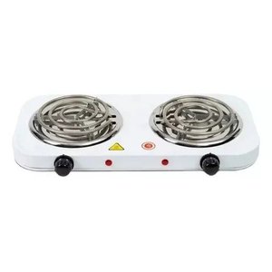 Fogareiro Elétrico 220v 2 Bocas 2000 Watts Branco