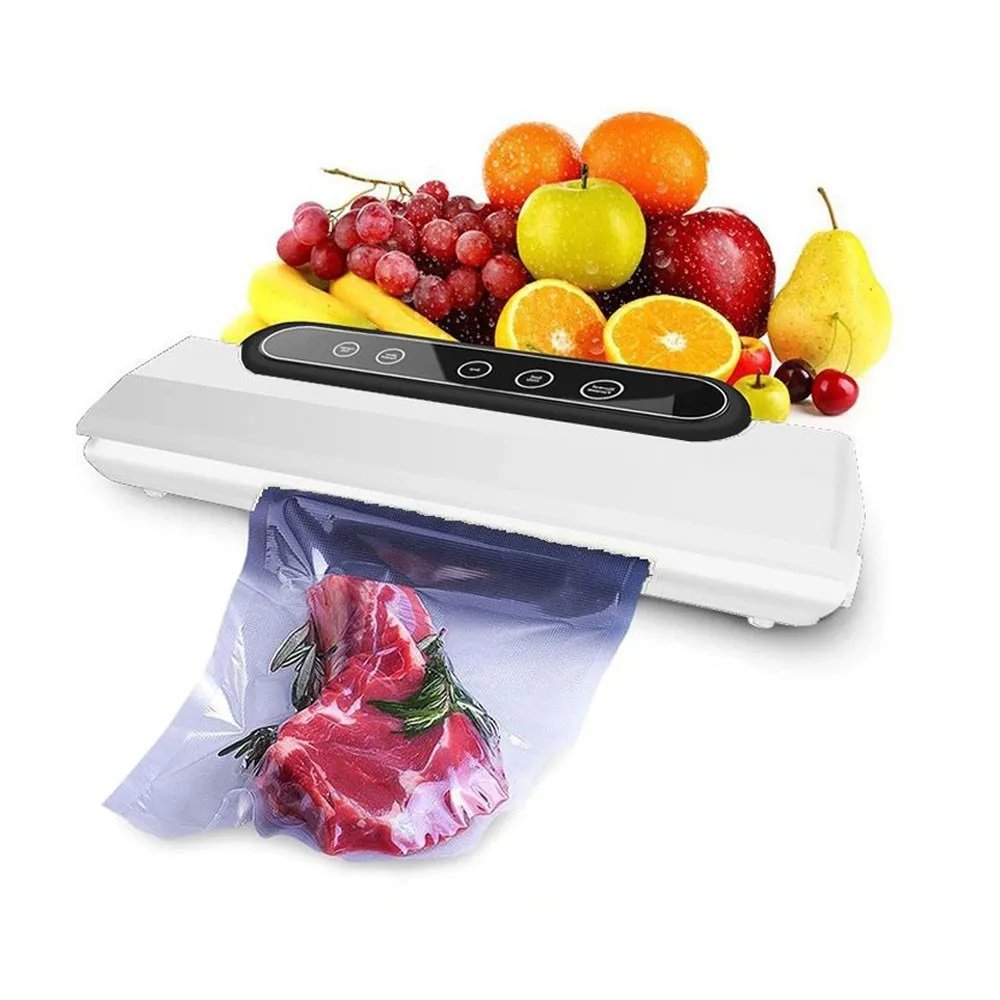 Seladora a Vacuo 220v Eletrica Sela Liquido Conserva Alimento Fruta Legumes Carne Embalagem Cozinha - 9