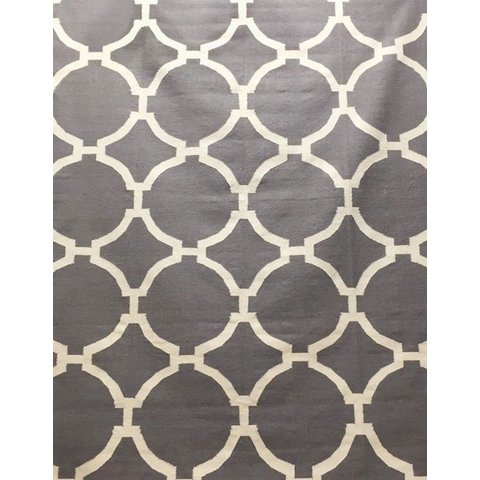 Tapete Kilim Geo 239x306 Grey 66869