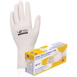 LUVA DE LATEX DESCARTAVEL TAM P CA 15112 - 2