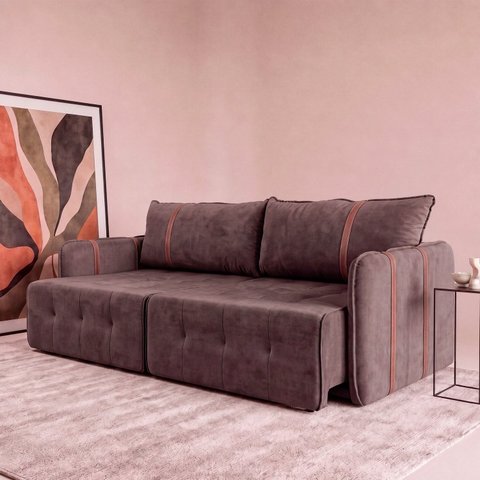 Sofá Cama Sevilha 1,60m Retrátil Reclinável Confortável