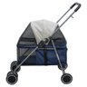 Carrinho de Passeio Pet para Cães e Gatos - Vermelho - 6