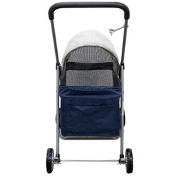 Carrinho de Passeio Pet para Cães e Gatos - Vermelho - 4
