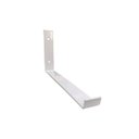 Ver imagem 3 de Mão Francesa Invertida 20cm Branca Ferro Industrial Kit 2pç