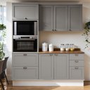 Ver imagem 1 de Armário de Cozinha Compacta Modulada 1,90m 7 Peças Iluminata Genialflex