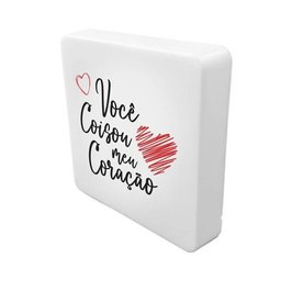 Luminária Slim Você Coisou Meu Coração USB - 2