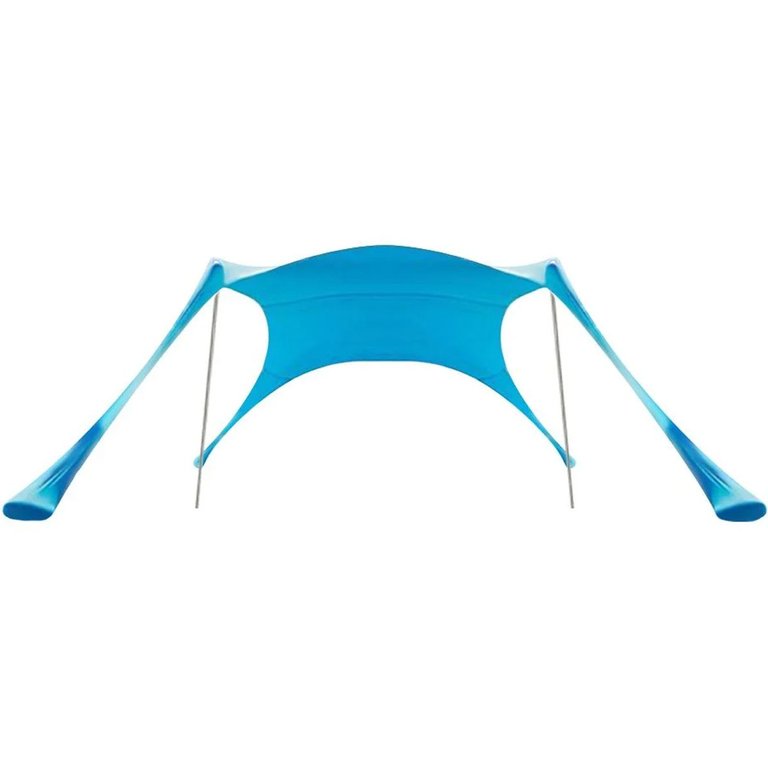 Tenda para Praia Camping Áreas Externas Saro Gazebo com Bolsa Rápida Montagem 180x180cm Azul Tenda para Praia Camping Áreas Externas Saro Gazebo com Bolsa Rápida Montagem 180x180cm Azul