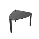 Ver imagem 4 de Mesa de Centro Orgânica 55,4cm Pé de Madeira Móvel na Caixa