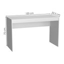 Ver imagem 4 de Mesa Escrivaninha e Armario para Escritorio B32 Branco Novam