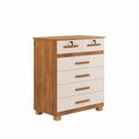 Ver imagem 2 de Cômoda Grande Mônaco 6 Gavetas 2 com Chave 100% MDF Yescasa