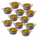 Ver imagem 1 de Kit 12 Cumbucas Bolw Pedra Sabão 500 Ml com Alça de Cobre