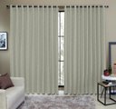 Ver imagem 2 de Cortina Tecido Rustico 2,00M x 2,30M Semi Blackout Verde Oliva
