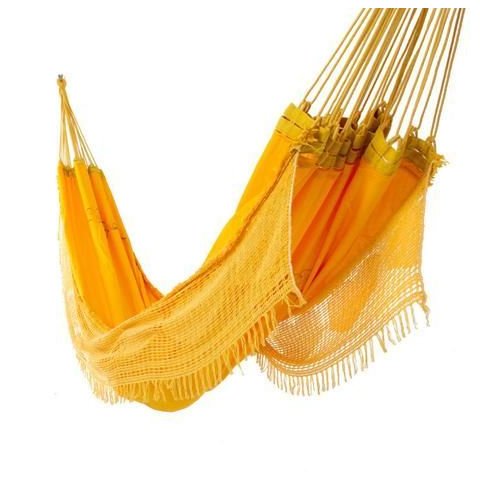 Rede de Descanso Dormir Sol a Sol Csal Antialergica Amarelo 4,10 Metros