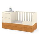 Ver imagem 2 de Berço Americano Formare Matic Cor Off White/Freijó