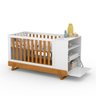 Berço Multifuncional Bkids Matic Branco Soft Freijó/Eco Wood - 3