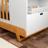 Berço Multifuncional Bkids Matic Branco Soft Freijó/Eco Wood - 5