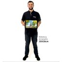 Ver imagem 2 de Quadro Decorativo Caixa Cidade Paris - Torre Eiffel TaColado Moldura Caixa 3cm Branca sem Vidro 20