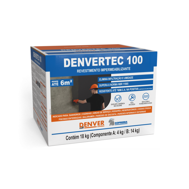 Denvertec 100 Impermeabilizante 18kg