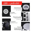 Ver imagem 3 de Porta Tempero Condimentos Organizador Cozinha Luxo Aço Inox Giratorio 12 Frascos Potes Vidro Gira 36