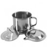 Kit 2 Cafeteiras Cafe Vietnamita Inox Coffe Forte Doce Tradicional - 5