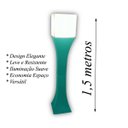 Ver imagem 3 de Torre Iluminada 1,5 Metro Luminária Abajur Chão Jardim Shopping Gourmet Piscina Loja Restaurante Est